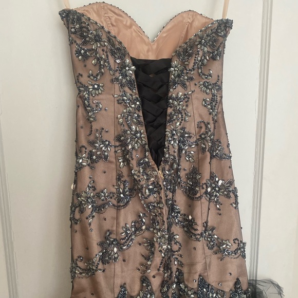 Embellished Prom Dress - Picture 6 of 7